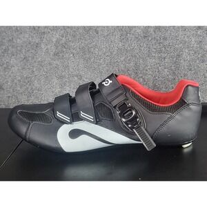 Peloton Cycling Shoes Indoor Exercise Bike Clip In Black Red Men Size 47 Workout